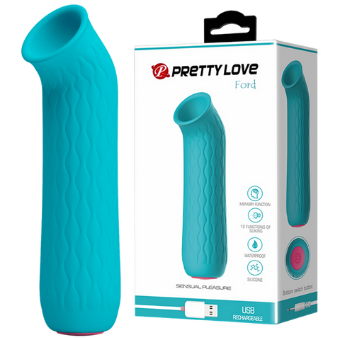 Baile Ford 12 Functions Rechargeable Clitoral Massager - Clit Ticklers and Pulsators