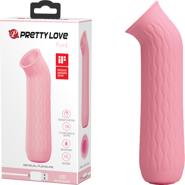 Baile Ford 12 Functions Rechargeable Clitoral Massager - Clit Ticklers and Pulsators
