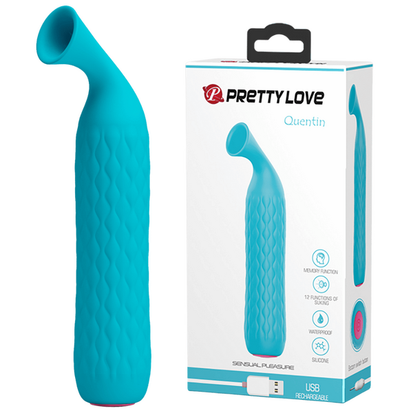Baile Quentin 12 Functions Clitoral Stimulator - Clit Ticklers and Pulsators