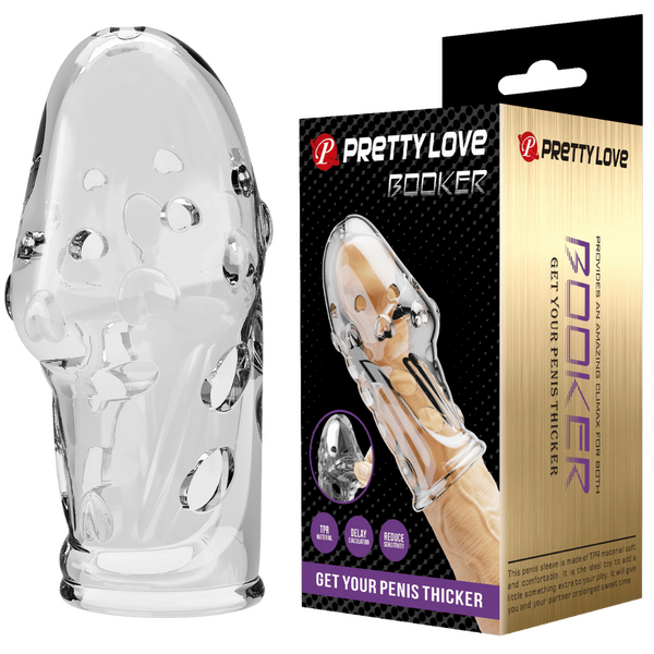 Baile Booker Male TPR Material Penis Extension Sleeve - Penis Sleeves and Extenders