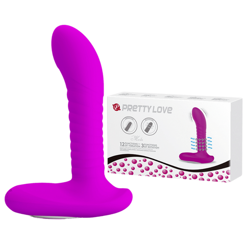 Pretty Love Merlin 12 Functions Silicone G Spot Vibrator - G-Spot Vibrators