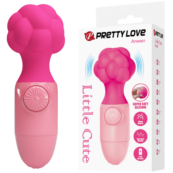 Baile Anwen Little Cute Silicone Mini Body Wand Massager - Body Wands