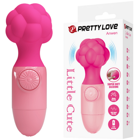 Baile Anwen Little Cute Silicone Mini Body Wand Massager - Body Wands