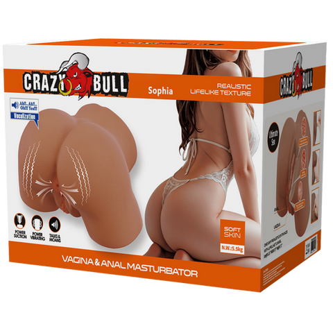 Baile Sophia Talk & Suction Vagina and Anal Masturbator - Masturbators and Strokers