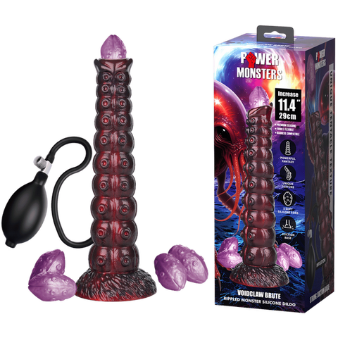 Baile Voidclaw Brute 11.4 Inch Suction Cup Infaltable Dildo