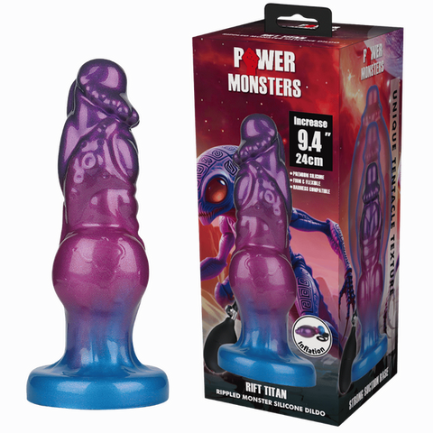 Baile Rift Titan 9.4 Inch Inflatable Monster Silicone Dildo