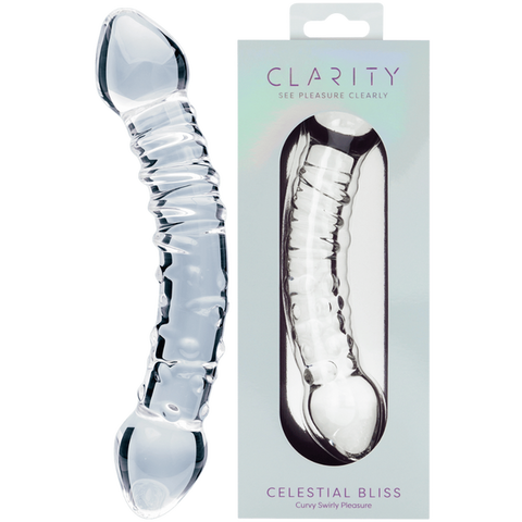 Creative Conceptions Glass Dildo Celestial Bliss Double Ended Design - Glass Sex Toys