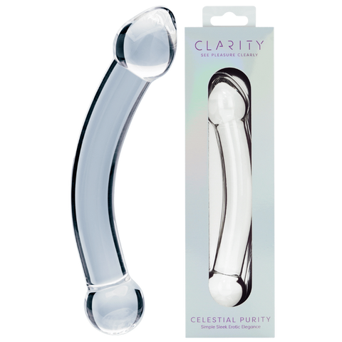 Creative Conceptions Glass Dildo Celestial Purity Double Ended Design - Glass Sex Toys