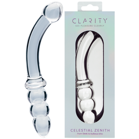 Creative Conceptions Glass Dildo Celestial Zenith Double Ended Design - Glass Sex Toys