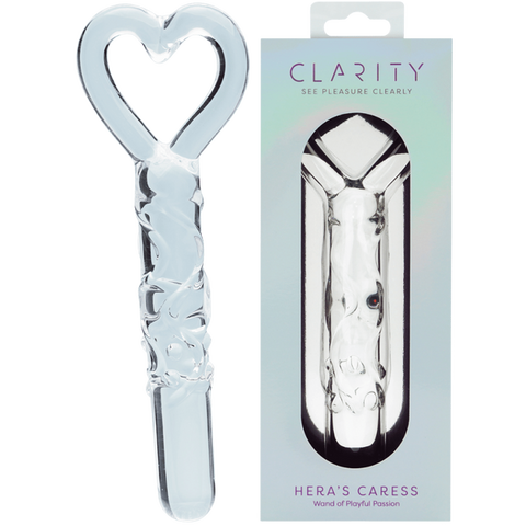 Creative Conceptions Glass Dildo Heras Caress Borosilicate Design - Glass Sex Toys