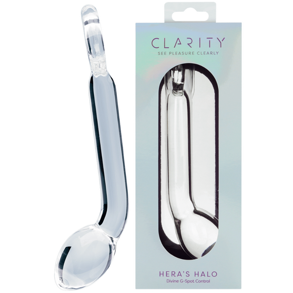 Creative Conceptions Heras Halo 6 Inch Glass Dildo - - Glass Sex Toys