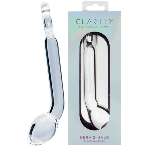 Creative Conceptions Glass Dildo Heras Halo Premium Borosilicate - Glass Sex Toys