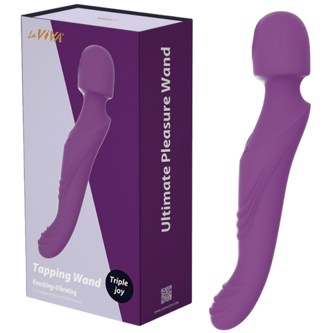 La Viva Tapping and Vibrating Body Wand Massager - Body Wands