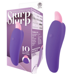 Excellent Power Slurp Slurp Adult Tongue Stimulator - - Finger and Tongue Vibrators