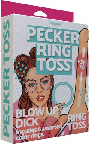 Hott Products Pecker Ring Toss Inflatable Game - Sex Games, Coupons and Tricks