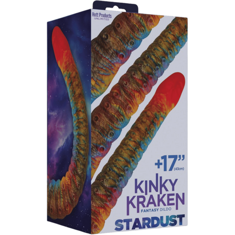 Hott Products Kinky Kraken 17 Inch Bendable Tentacle Dildo with Suction Cup - Non-Realistic Dildos