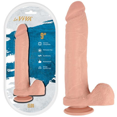 Tradie Dildo Paulie 9 Inch - Dual-Density Delight for Realistic Pleasure - Realistic Dildos