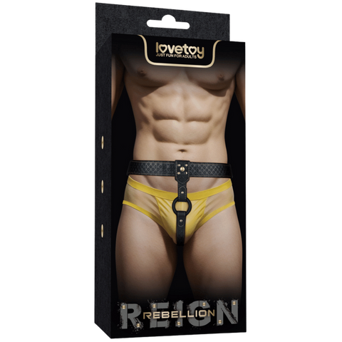 Lovetoy Adjustable Velcro Waistband Strap-On Harness - Strap On Sextoys
