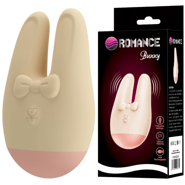 Baile Bunny Rechargeable Silicone Clitoral Vibrator - Clit Ticklers and Pulsators