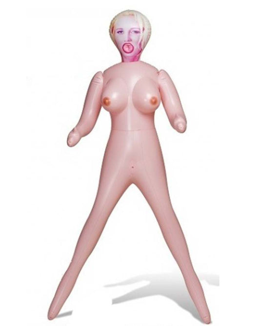 Lady Flamingo Inflatable Valentine Doll
