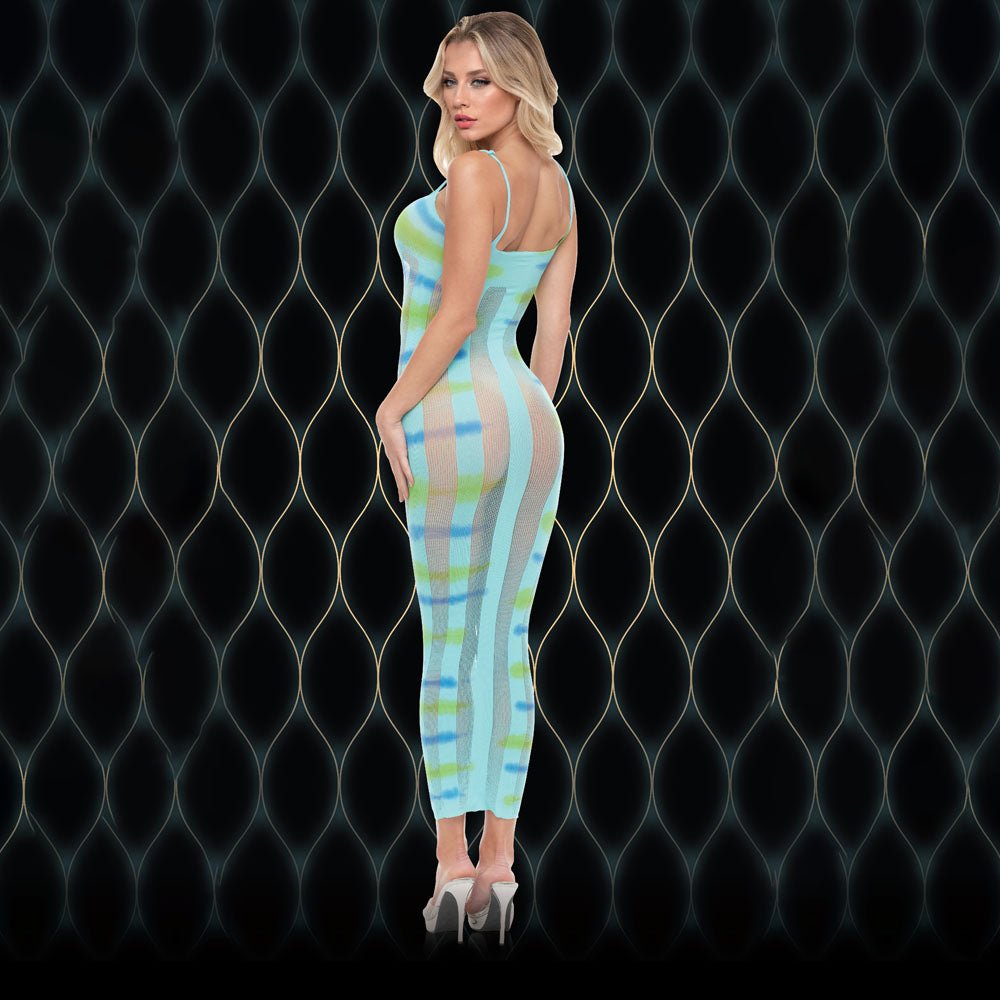 Xgen Lapdance Blue Horizon Flowing Maxi Dress OS - Body Stockings