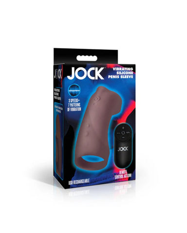 Curve Toys JOCK Vibrating Silicone Penis Sleeve