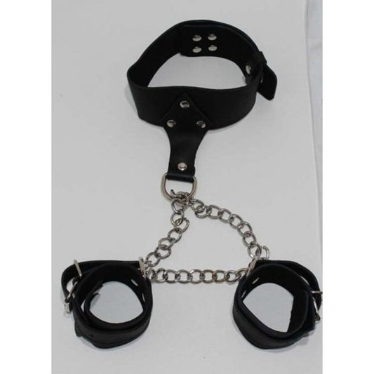 LeatherMarket Restraint Set Black - - Cuffs And Restraints