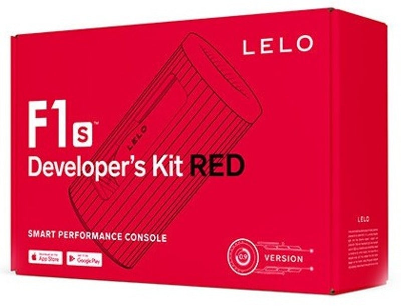 Lelo F1s Developers Mens Masturbator Kit - RED - - Sex Kits