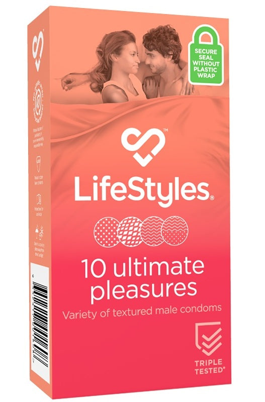 Lifestyles Ultimate Pleasures Condoms - - Condoms