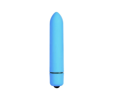 Love In Leather 10 Speed Bullet Vibrator 7 Functions 3 Speeds Silicone - Bullet Vibrators