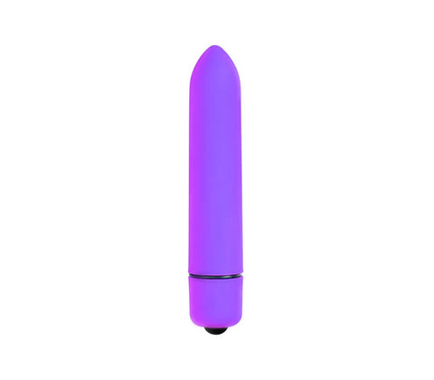 Love In Leather 10 Speed Bullet Vibrator 7 Functions 3 Speeds Silicone - Bullet Vibrators