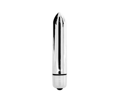 Love In Leather 10 Speed Bullet Vibrator 7 Functions 3 Speeds Silicone - Bullet Vibrators