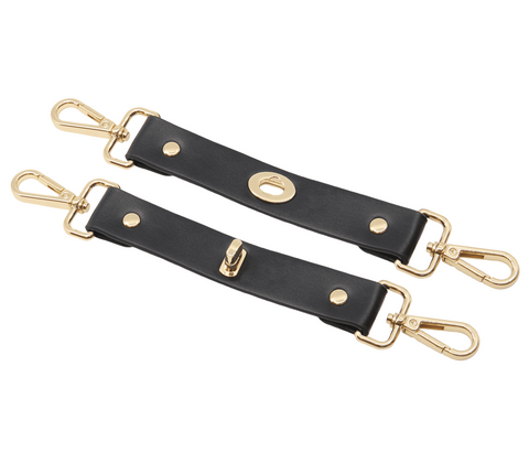 Love In Leather Bondage Play Hogtie Piece with Modular Strap System - Cuffs And Restraints