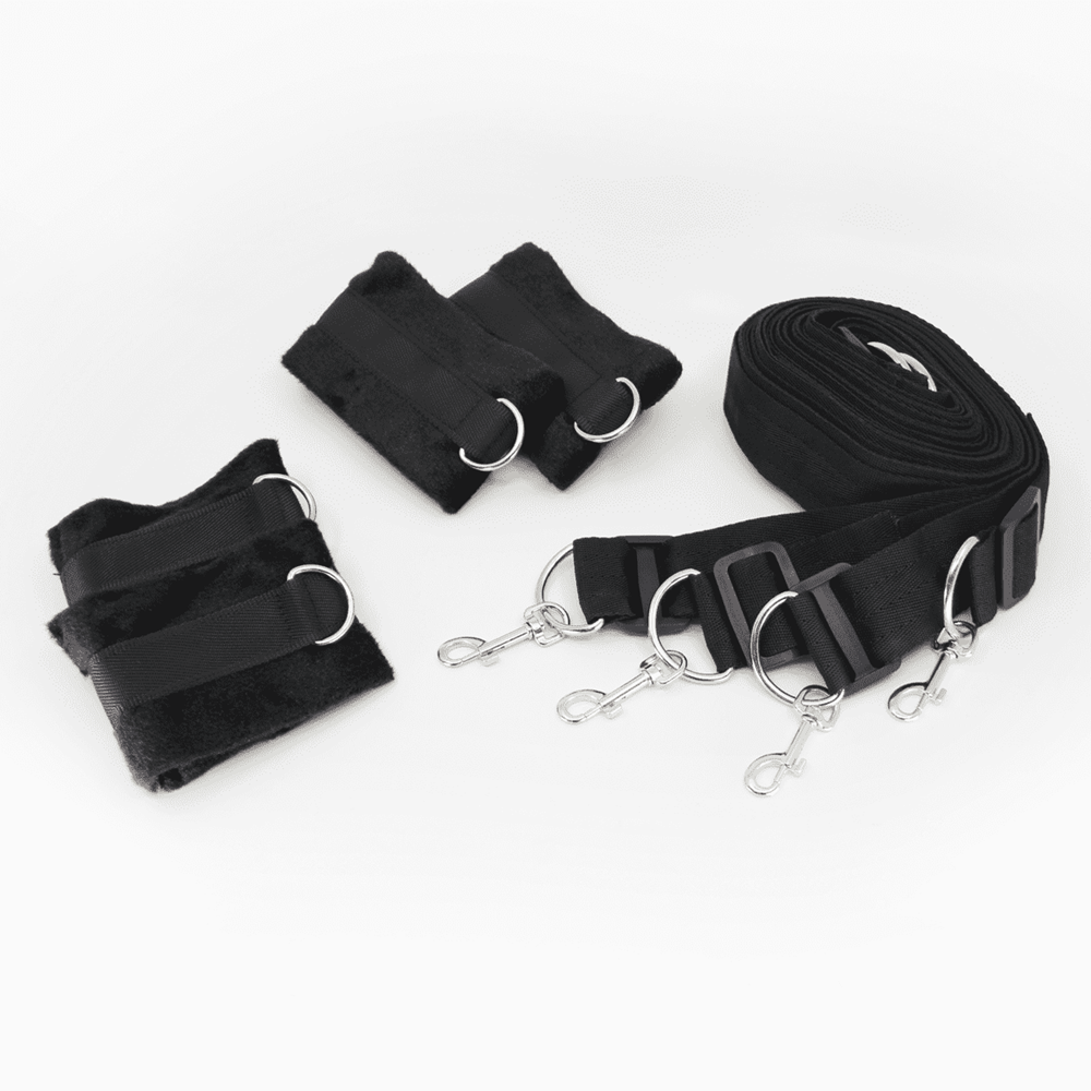Love In Leather Under Bed Bondage Restraint System Discreet Restraints - - Cuffs And Restraints