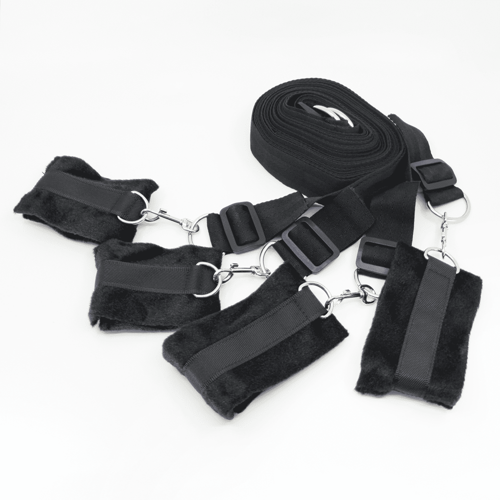 Love In Leather Under Bed Bondage Restraint System Discreet Restraints - - Cuffs And Restraints