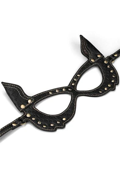 Lovetoy Adjustable PU Leather Bunny Mask - Masks And Blindfolds