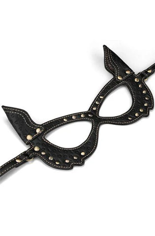 Lovetoy Adjustable PU Leather Bunny Mask - Masks And Blindfolds