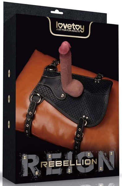 Lovetoy Rebellion Reign Adjustable Dildo Saddle - - Sex Furniture
