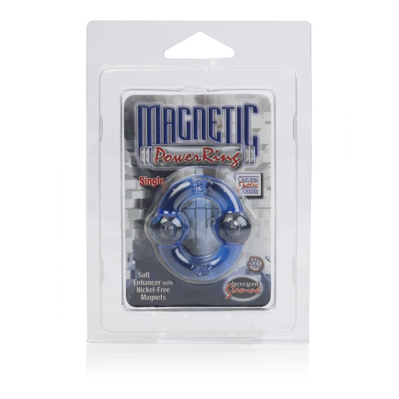 Magnetic Power Ring Single - - Stretchy Cock Rings