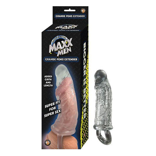 MAXX MEN Grande Penis Sleeve Stretchy 6.5 Inches - - Pumps, Extenders and Sleeves