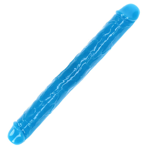 Shots Toys 15 Inch Glow in the Dark Neon Double Dong
