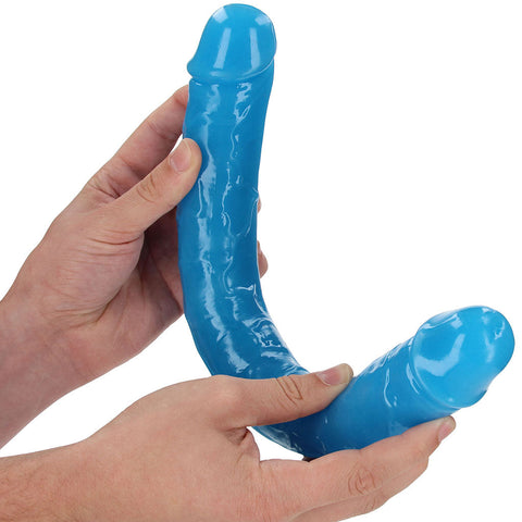 Shots Toys 15 Inch Glow in the Dark Neon Double Dong