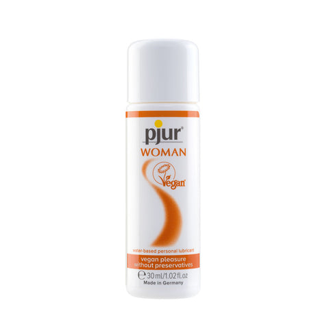 Pjur Woman Water Based Personal Lubricant 30ml Vegan Aloe Formula - Water Based Lubes