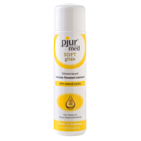 Pjur Med Silicone Based Personal Soft Glide 100 ml Jojoba Enriched - Water Based Lubes