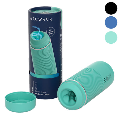 WOW Tech Arcwave Pow Manual Suction Control Stroker with Air Pressure Valve - Masturbators and Strokers