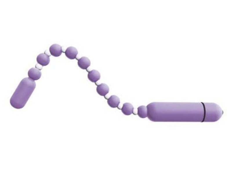 Booty Beads with Functions Purple - - Anal Beads and Balls
