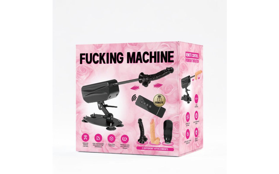 MixJoy Deluxe Sex Machine with Remote and Accessories - Sex Machines