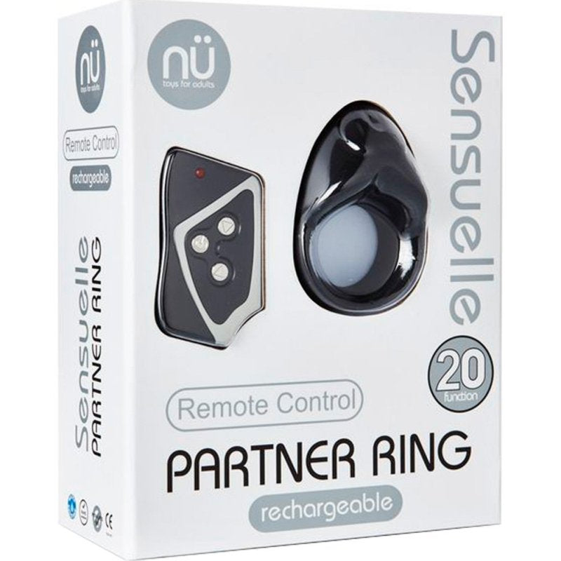 Nu Sensuelle Remote Control Partner Ring - - Cock Rings