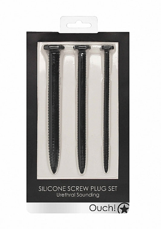 Ouch! Silicone Screw Plug Set
