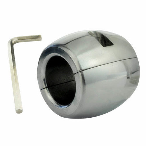 Oval Ball Steel Stretcher Weights - - Ball and Cock Toys